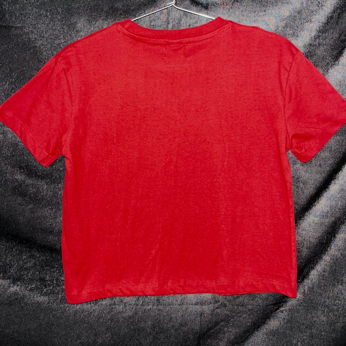 EMBROIDERY CROPTOP - RED - WOMENS