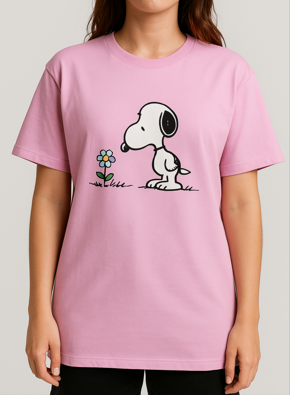 Oversized tshirts - lilac - women's