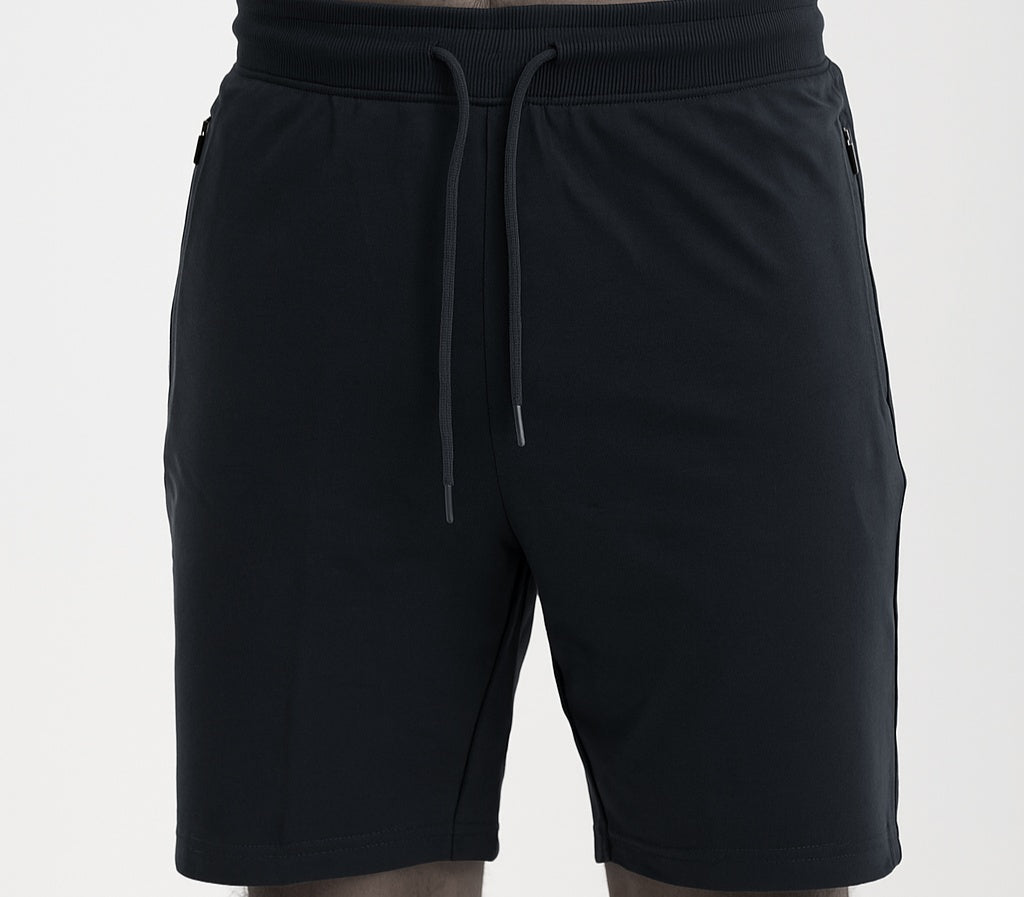 Jogger sweet short - black - mens