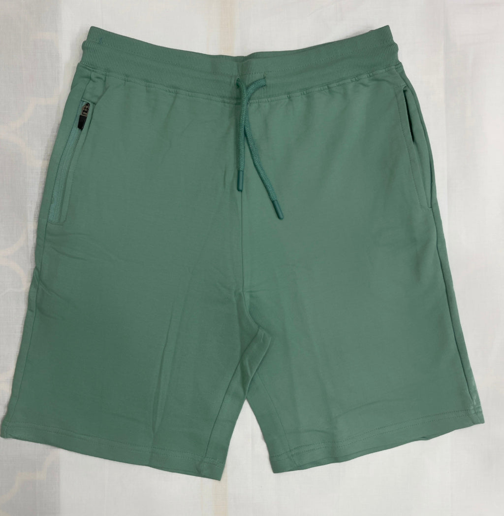 Jogger sweet shorts - sage green - mens