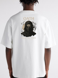 Premium Oversized tshirt - white - unisex