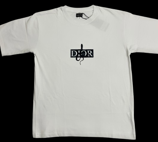 Premium Oversized t-shirt - front print - white - unisex