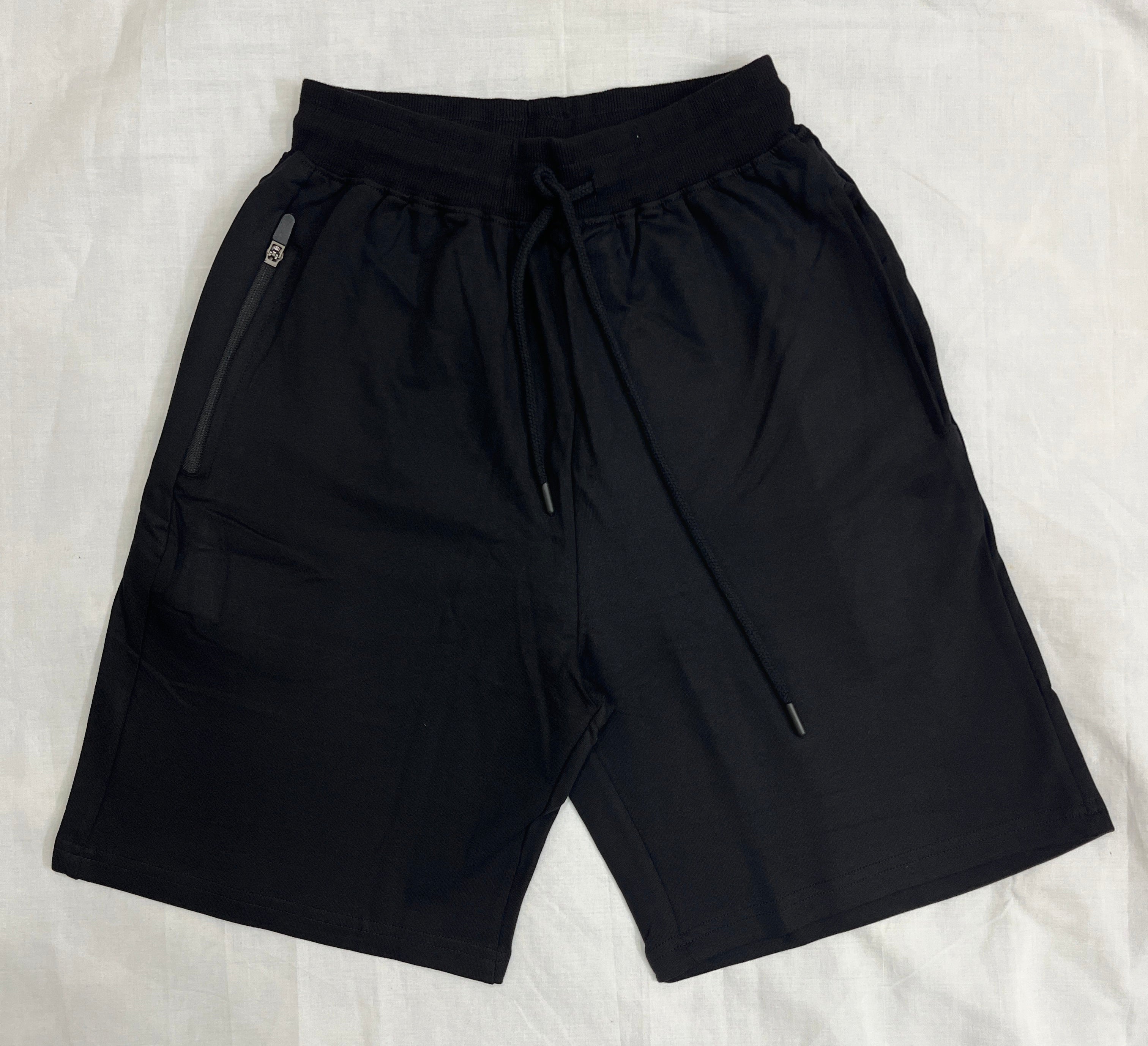 Jogger sweet short - black - mens